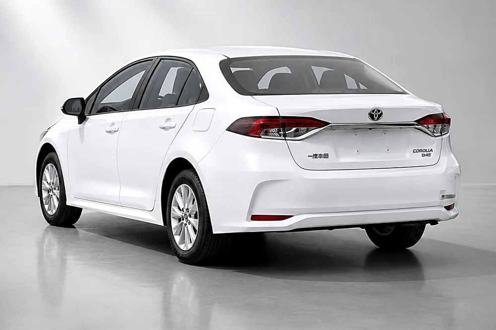 Toyota Corolla, вид сзади